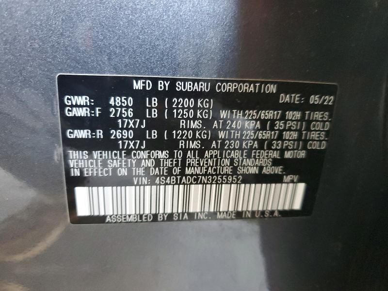 2022 Subaru Outback Premium