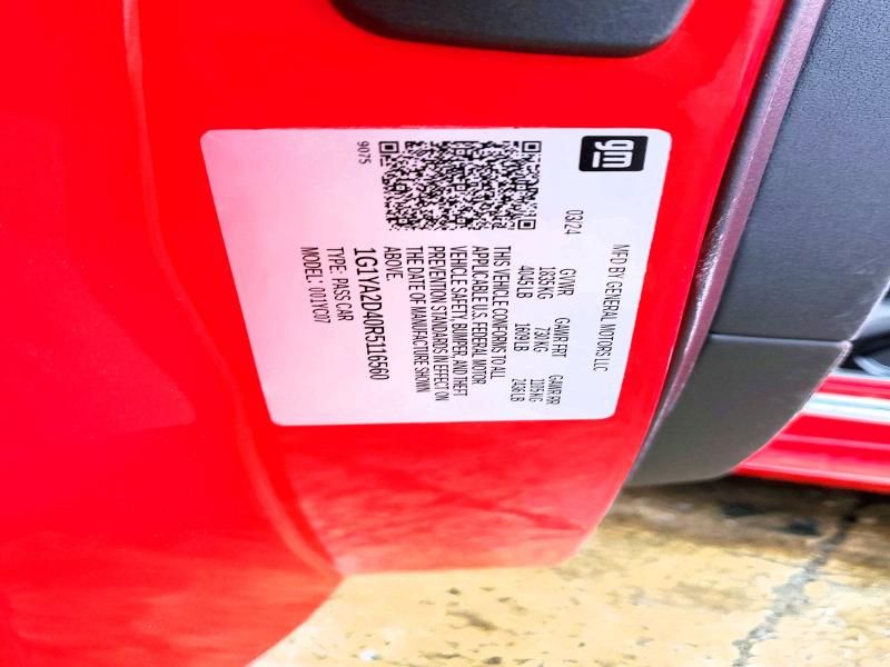 2024 Chevrolet Corvette Stingray 1LT