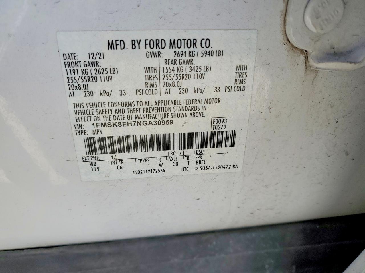 2022 Ford Explorer Limited