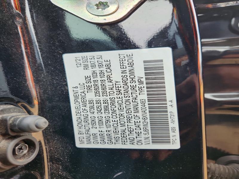 2022 Honda Cr-v exl