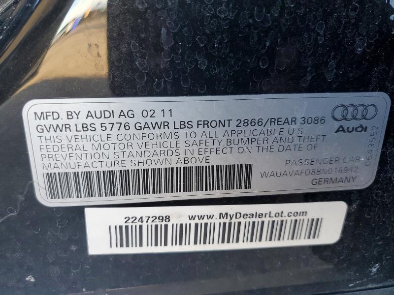 2011 Audi A8 Quattro