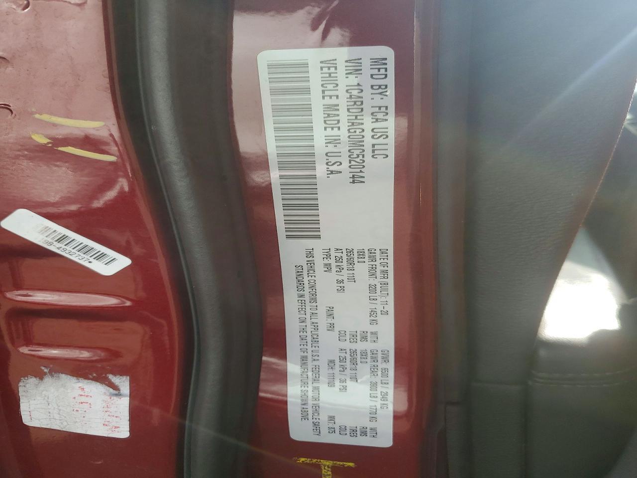 2021 Dodge Durango sxt