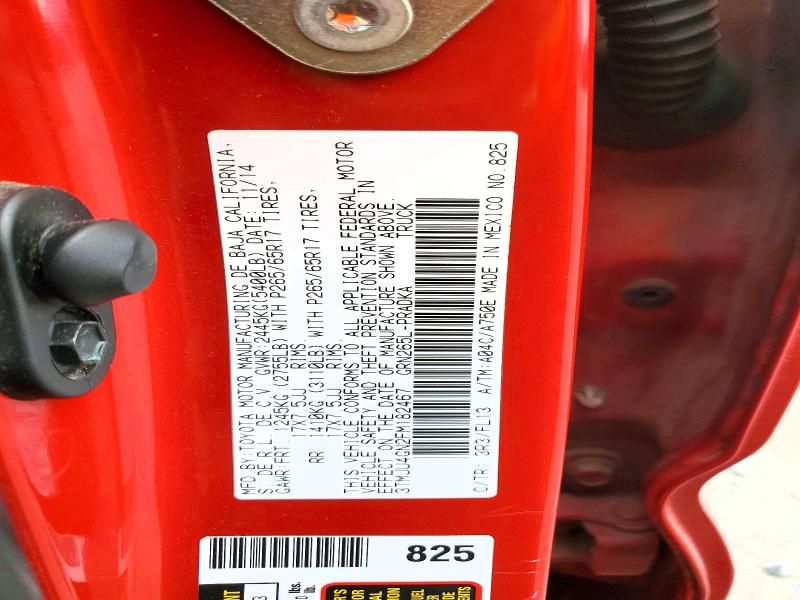 2015 Toyota Tacoma Double cab Prerunner