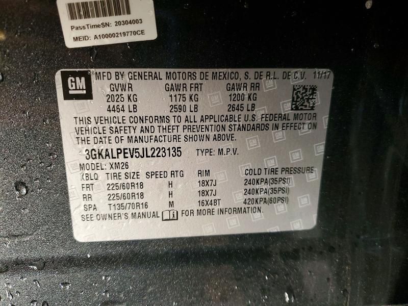 2018 GMC Terrain slt