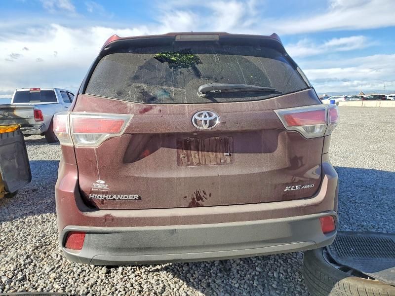 2016 Toyota Highlander xle