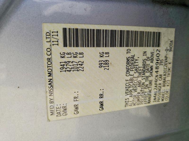 2012 Nissan Altima Base