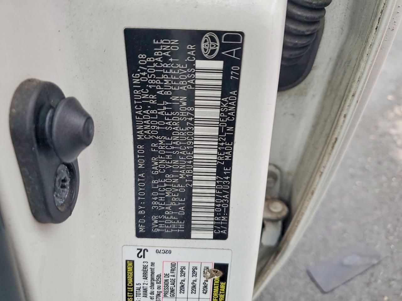 2009 Toyota Corolla Base