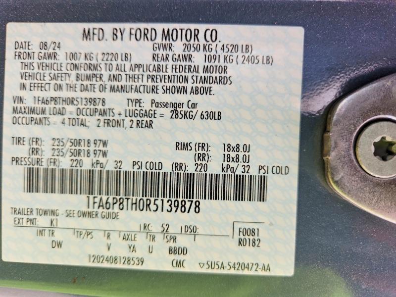 2024 Ford Mustang