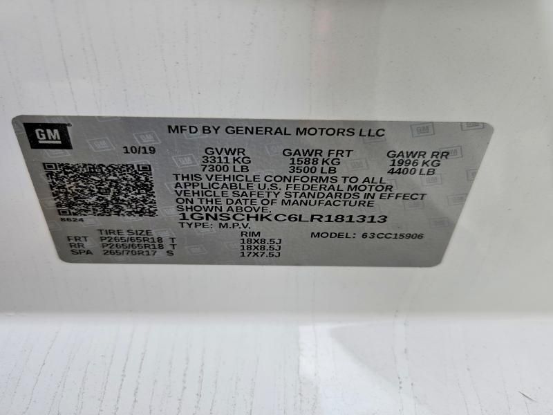 2020 Chevrolet Suburban C1500 lt