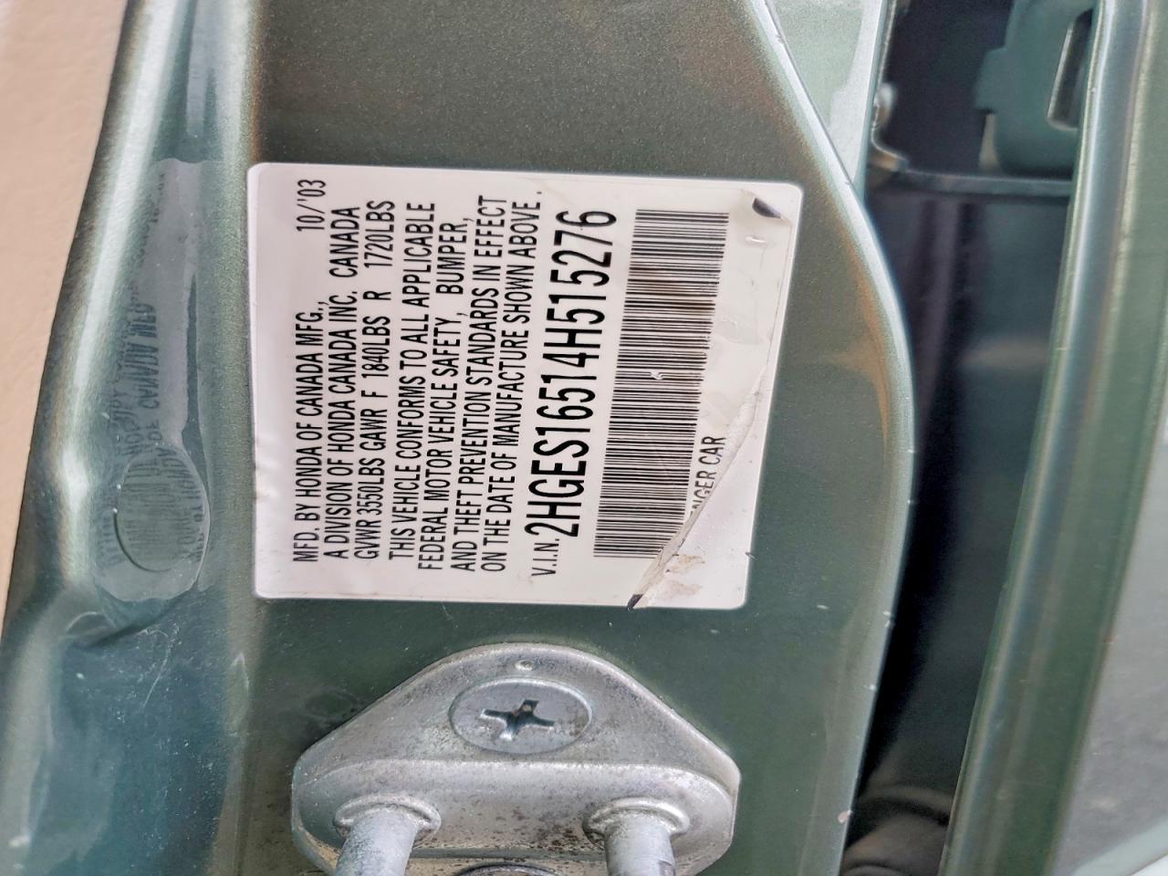 2004 Honda Civic lx