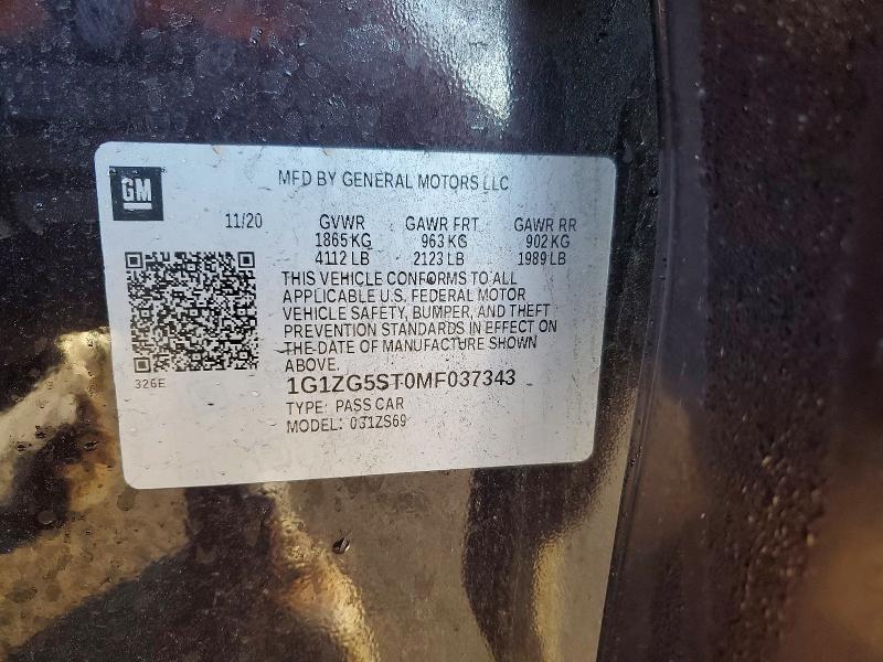 2021 Chevrolet Malibu rs