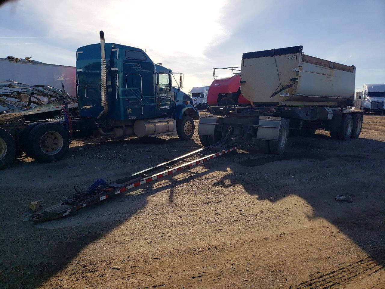 2005 Beall End Dump pup Trailer