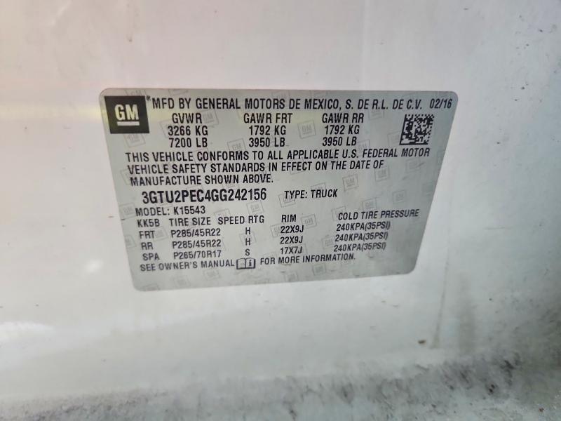 2016 GMC Sierra K1500 Denali