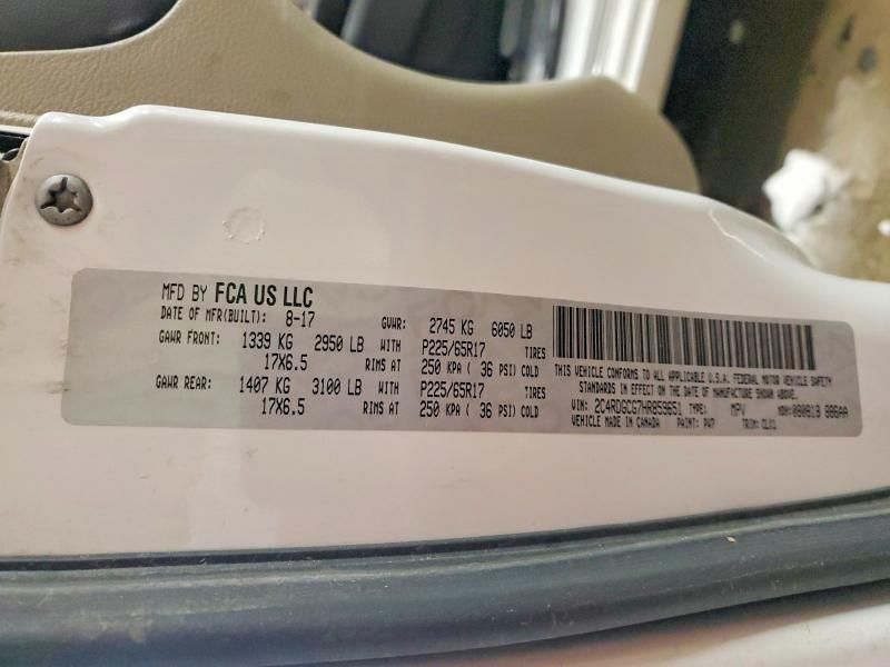 2017 Dodge Grand Caravan sxt