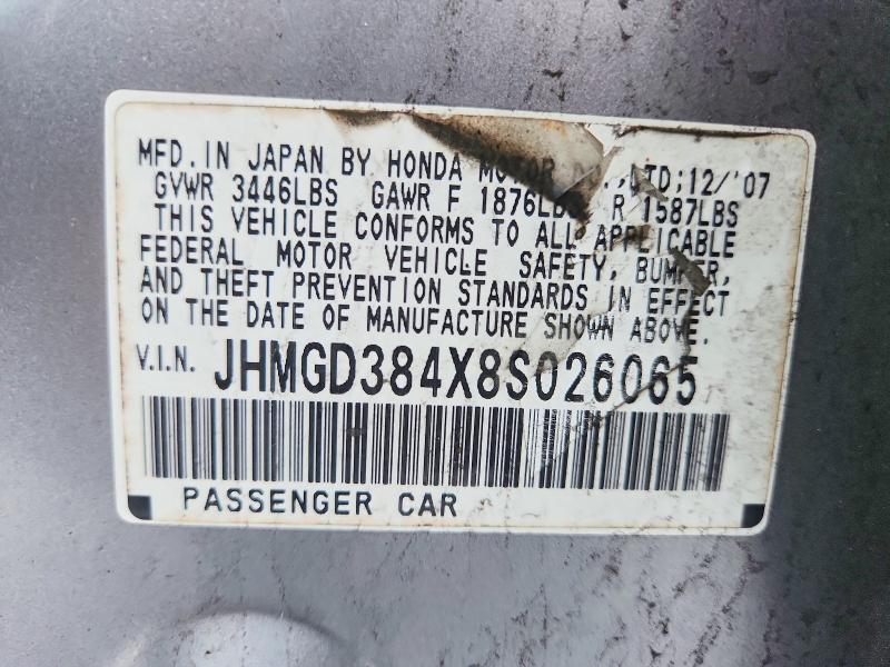 2008 Honda FIT