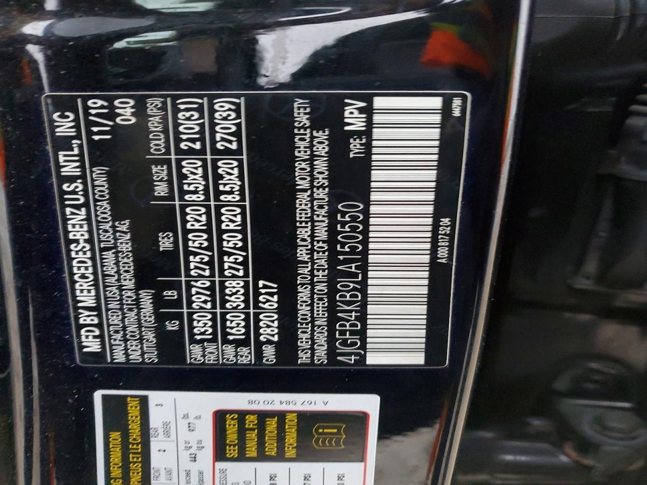 2020 Mercedes-Benz Gle 350 4matic