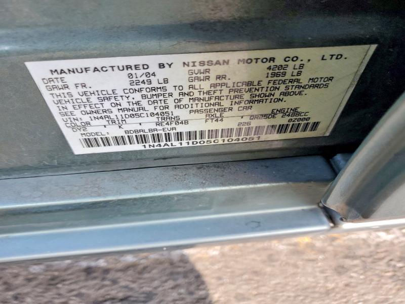 2005 Nissan Altima s
