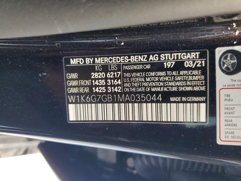2021 Mercedes-Benz S 580 4matic