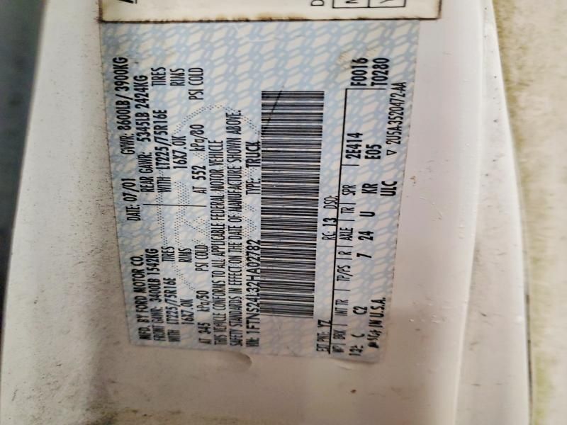 2002 Ford Econoline Cargo E-25