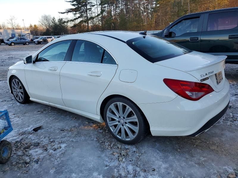 2017 Mercedes-Benz Cla 250 4matic