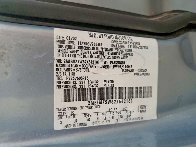 2002 Mercury Grand Marquis ls