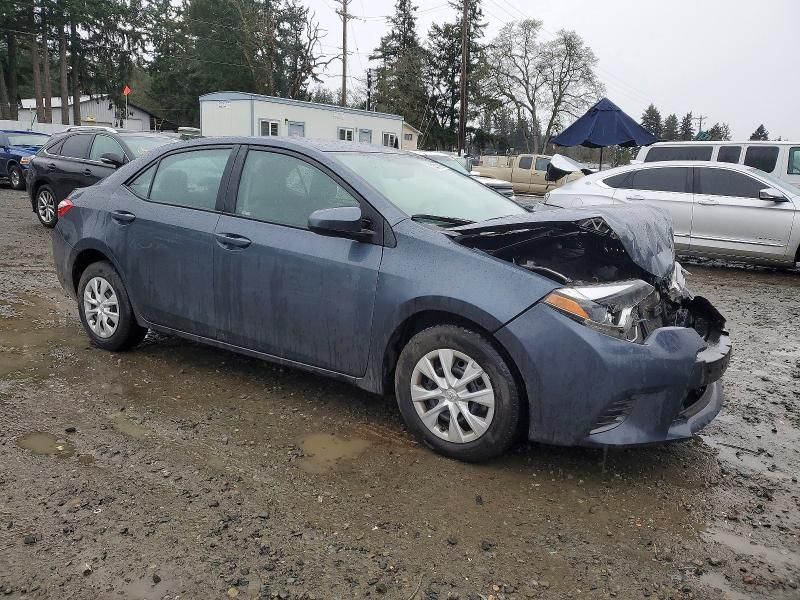 2016 Toyota Corolla eco
