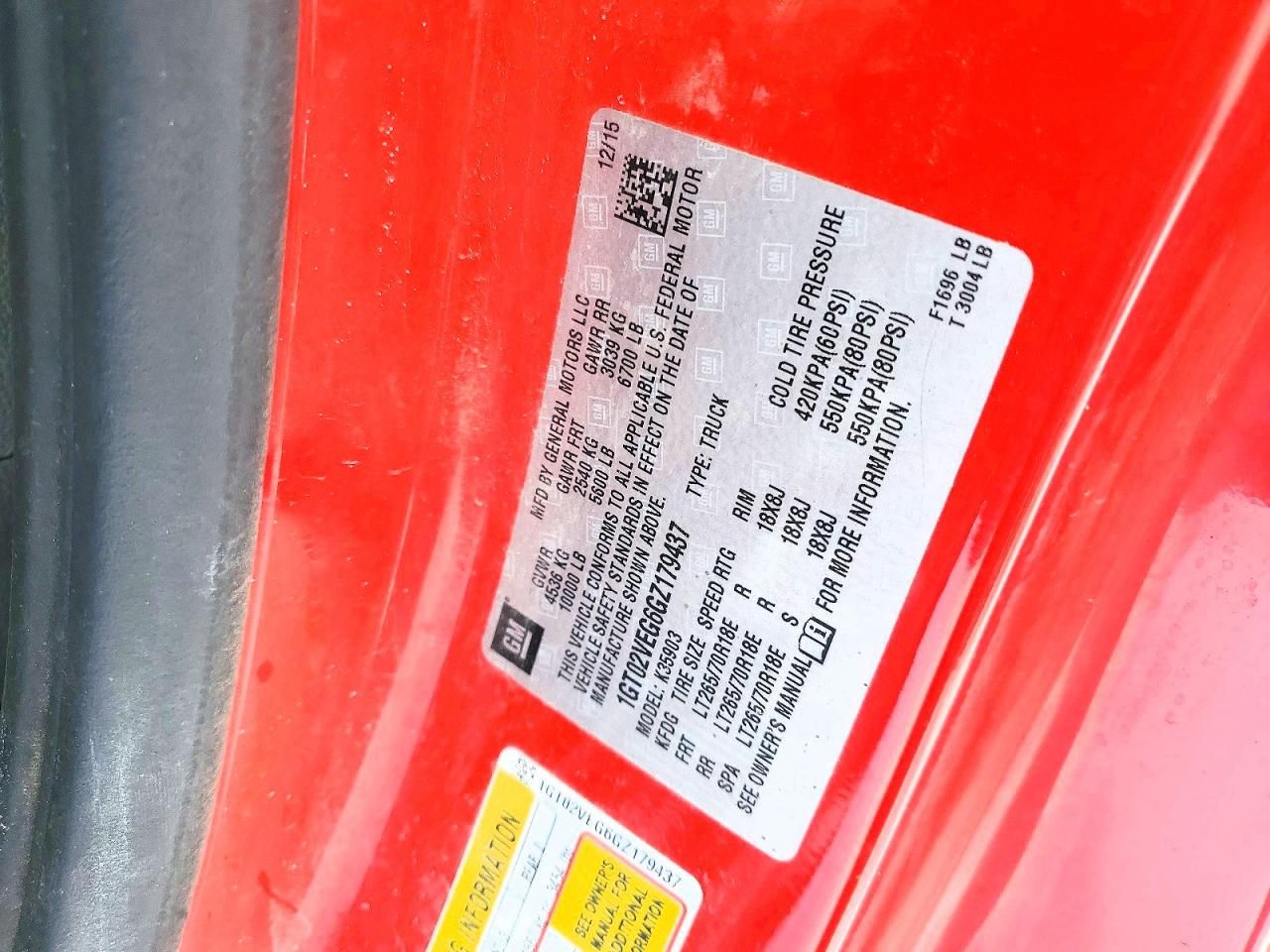 2016 GMC Sierra K3500