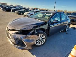 Toyota salvage cars for sale: 2021 Toyota Camry le