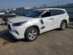 Toyota Highlander salvage cars for sale: 2022 Toyota Highlander