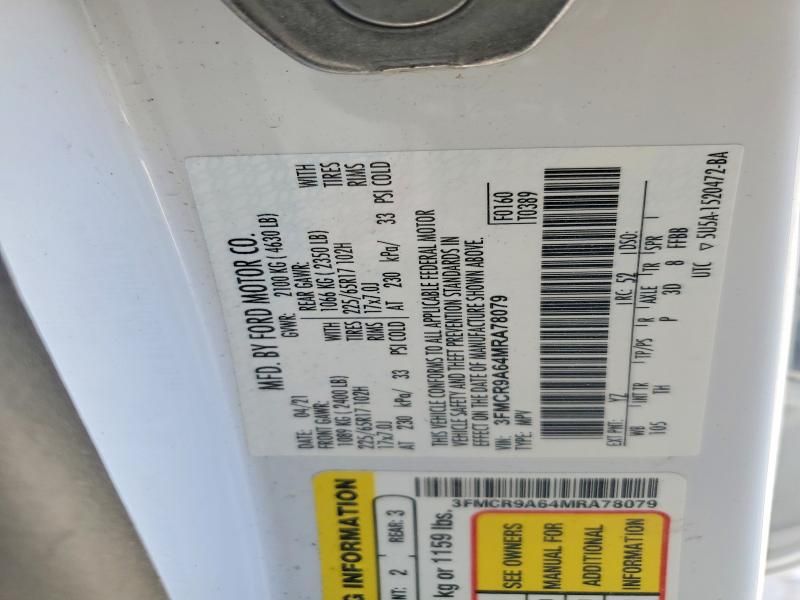 2021 Ford Bronco Sport