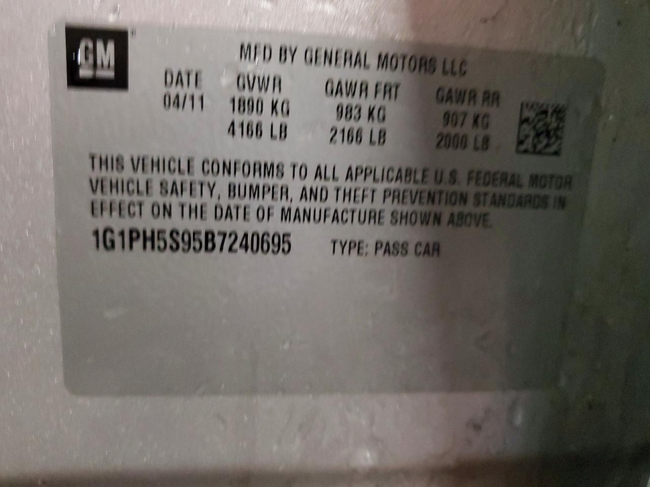 2011 Chevrolet Cruze ltz