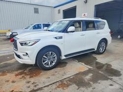Vehiculos salvage en venta de Copart New Orleans, LA: 2018 Infiniti Qx80 Base