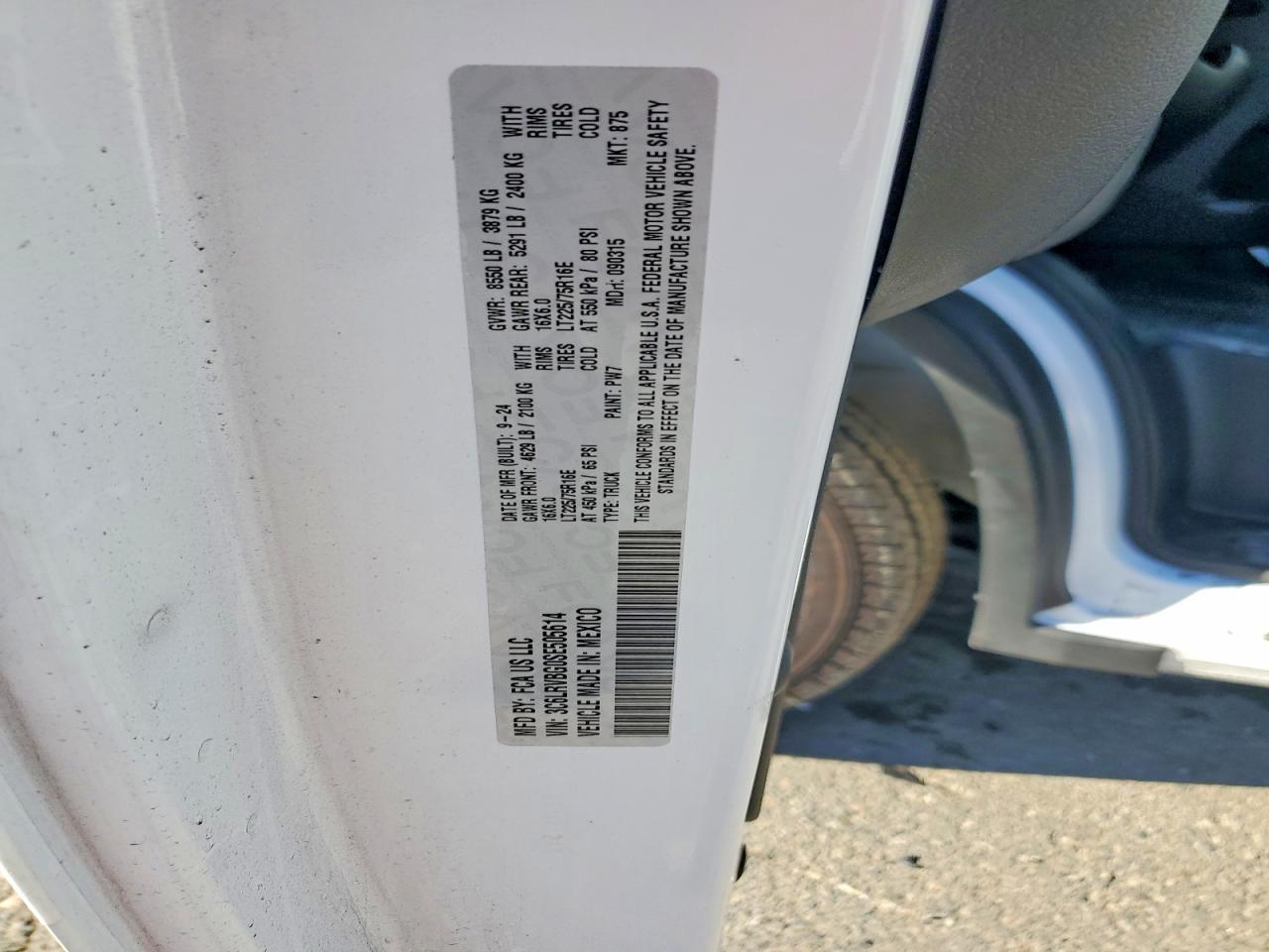 2025 Dodge RAM Promaster 1500 1500 High