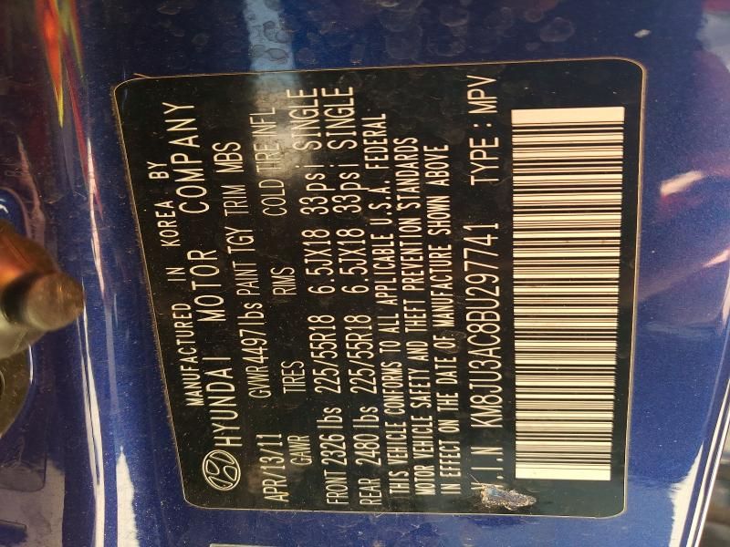 2011 Hyundai Tucson gls