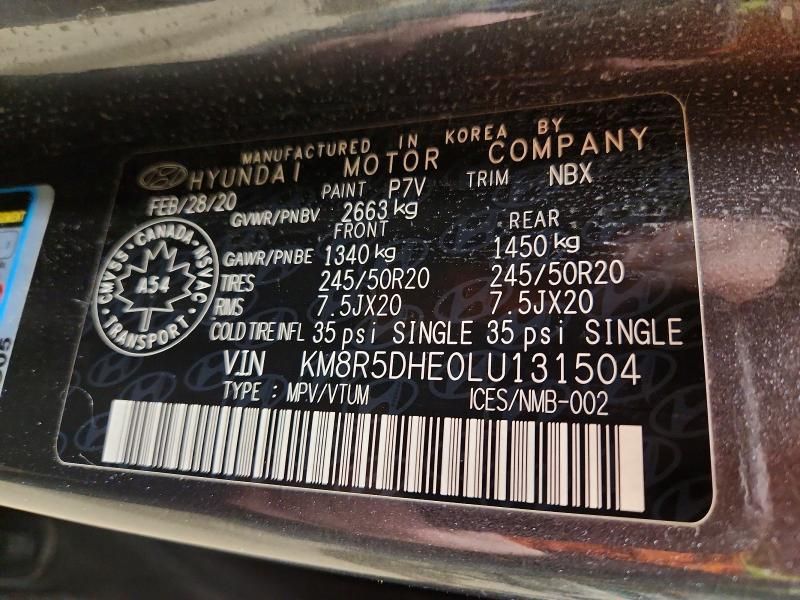 2020 Hyundai Palisade Limited