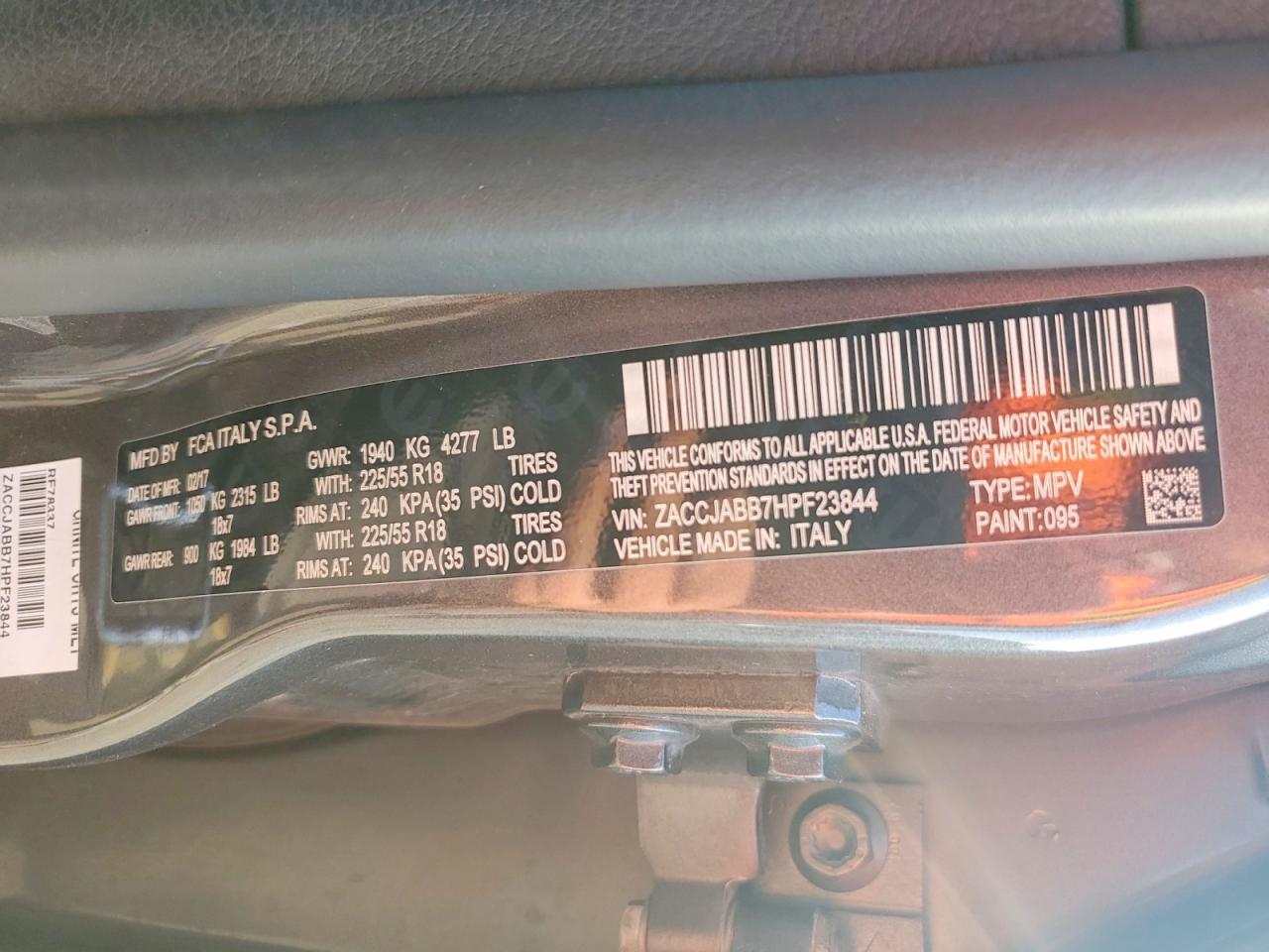 2017 Jeep Renegade Latitude