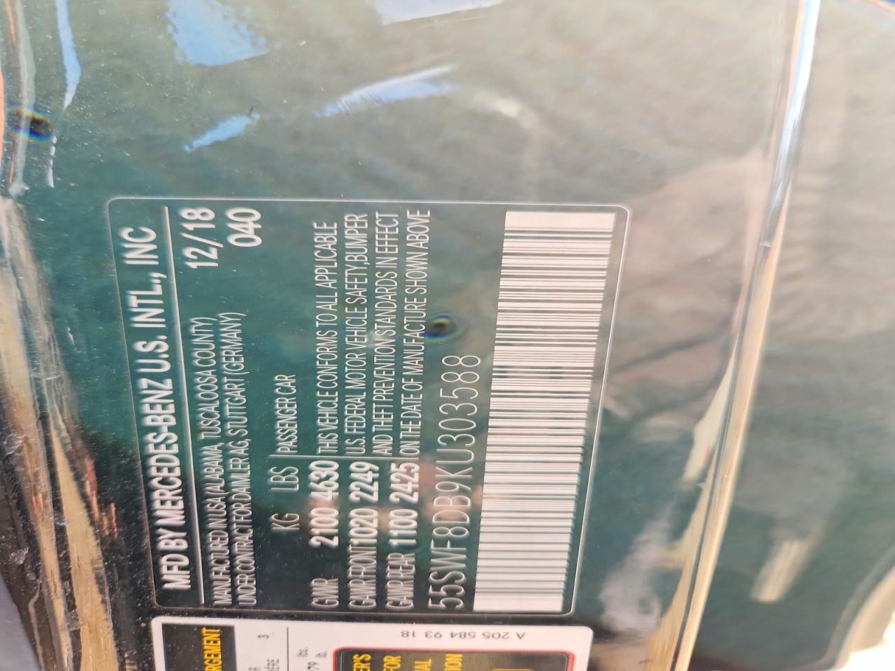 2019 Mercedes-Benz C300