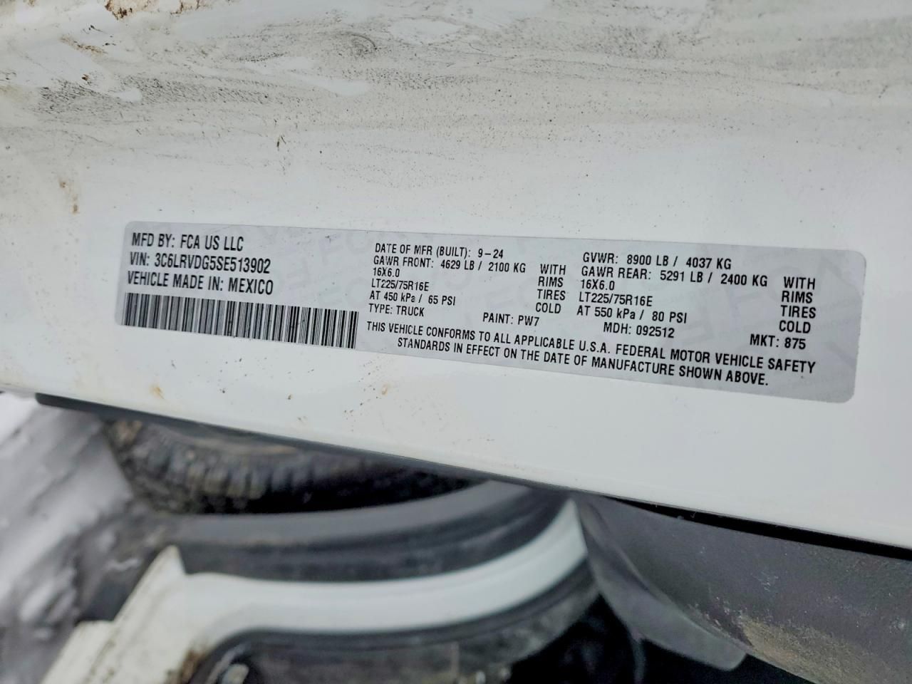 2025 Dodge RAM Promaster 2500 Delivery Van