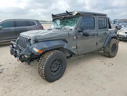 Jeep salvage cars for sale: 2020 Jeep Wrangler Unlimited Sport