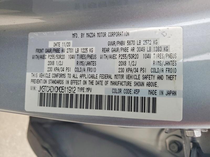 2021 Mazda Cx-9 Grand Touring
