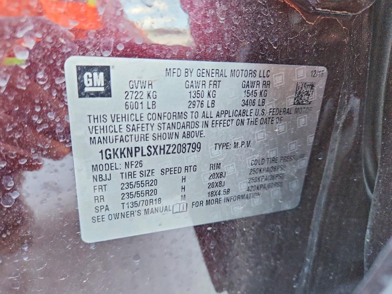 2017 GMC Acadia Denali