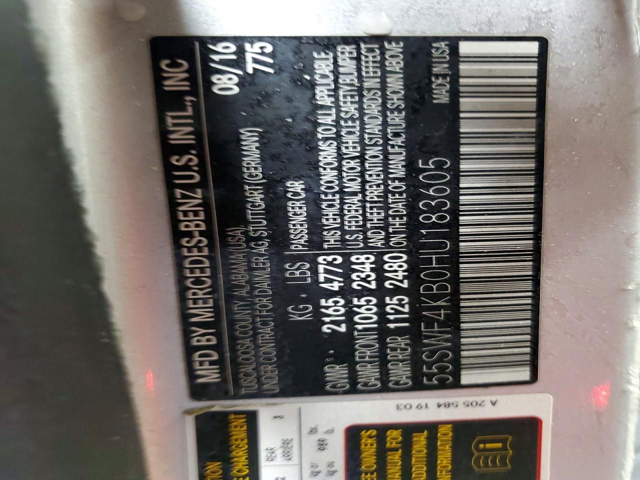 2017 Mercedes-Benz C 300 4matic