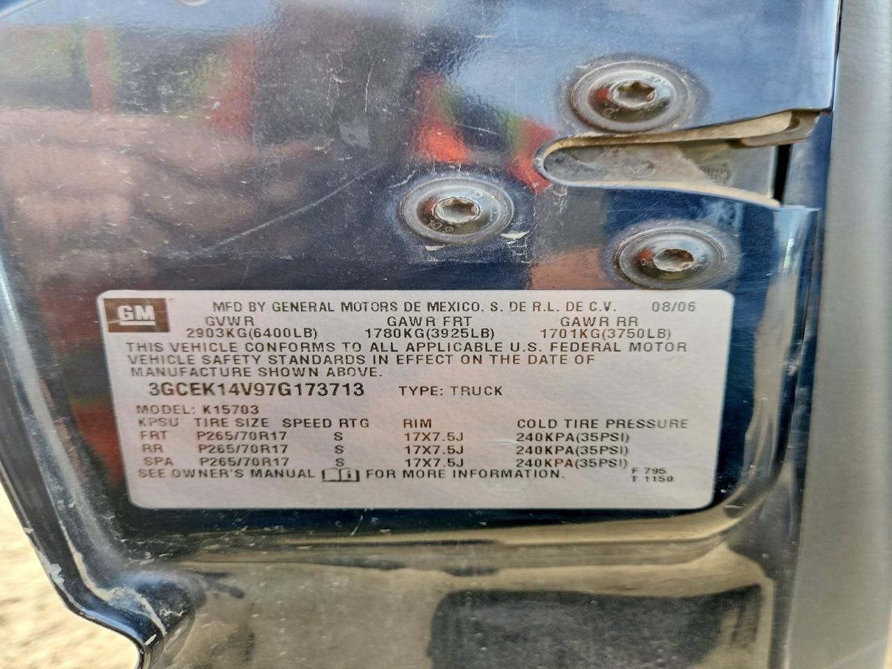 2007 Chevrolet Silverado K1500 Classic