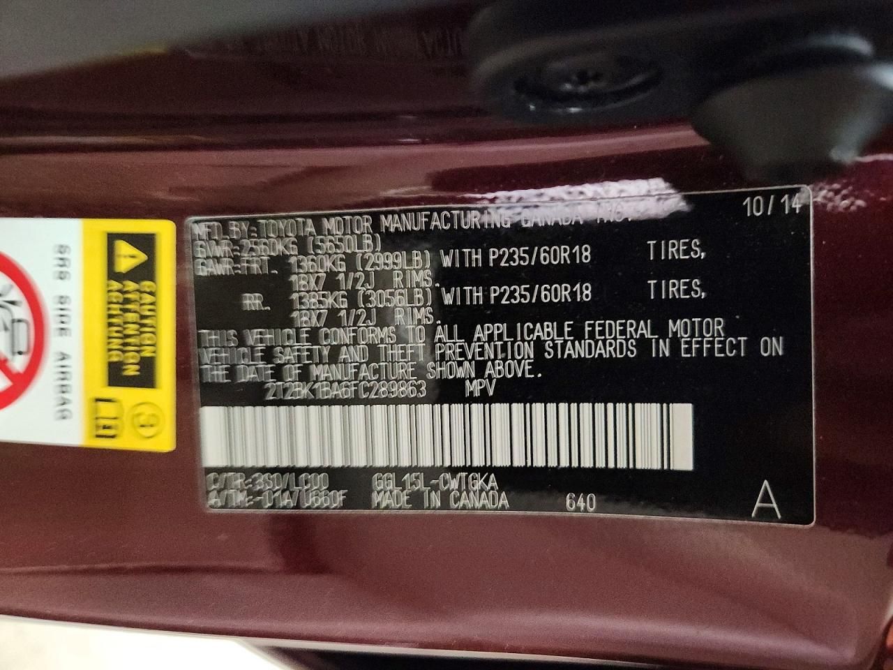 2015 Lexus Rx 350 Base