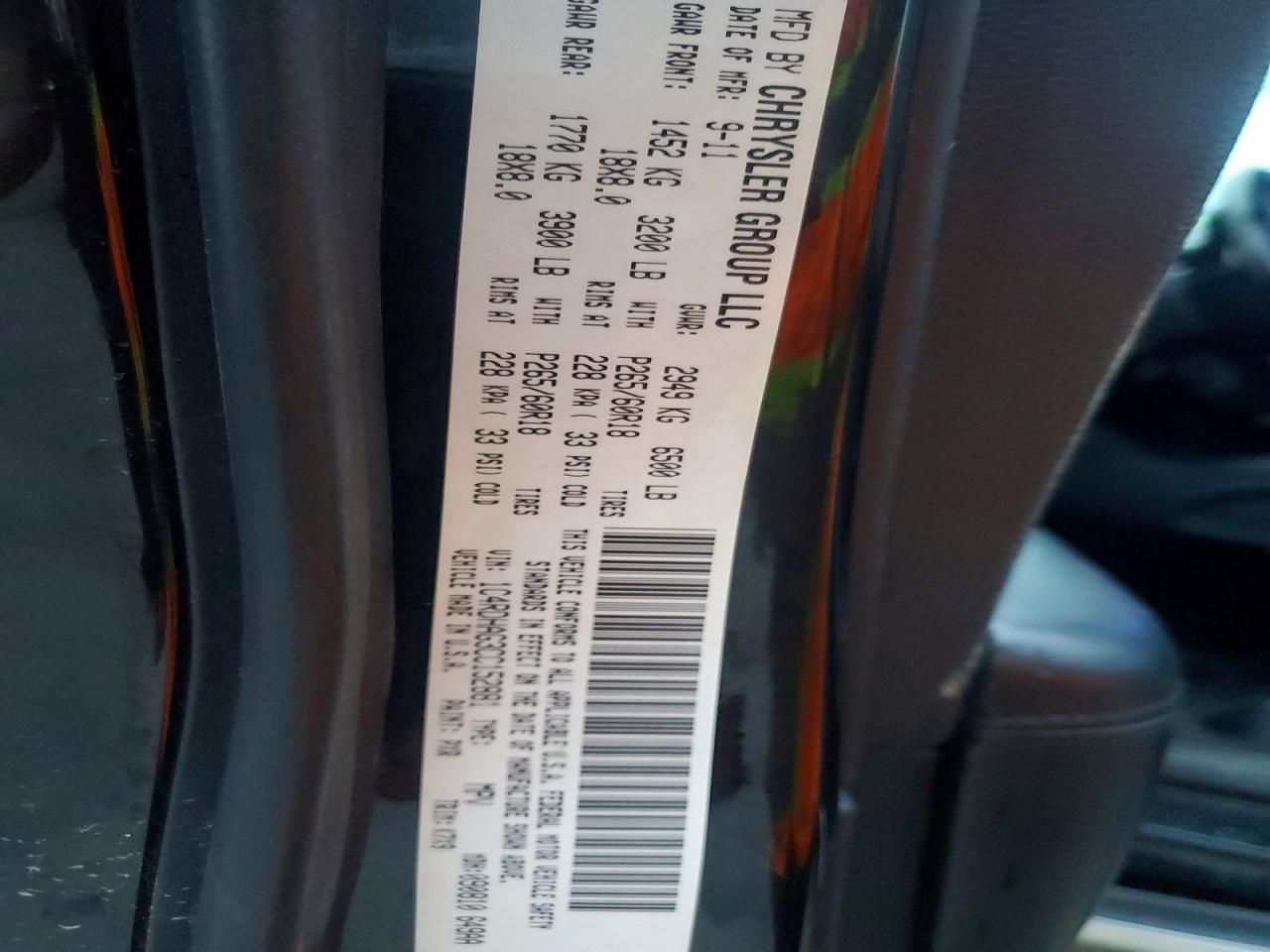 2012 Dodge Durango sxt