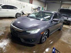 Salvage cars for sale from Copart Elgin, IL: 2016 Honda Civic Touring