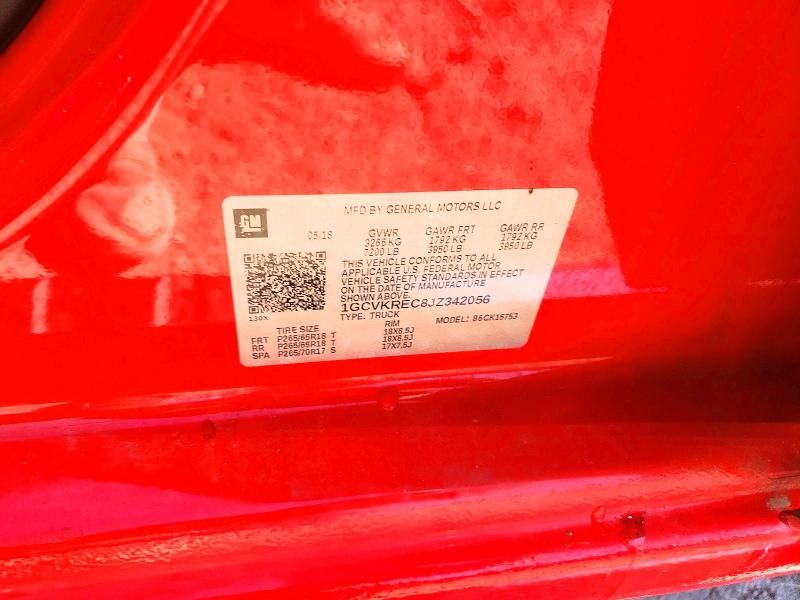 2018 Chevrolet Silverado K1500 lt