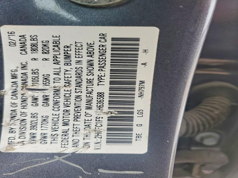 2016 Honda Civic Touring