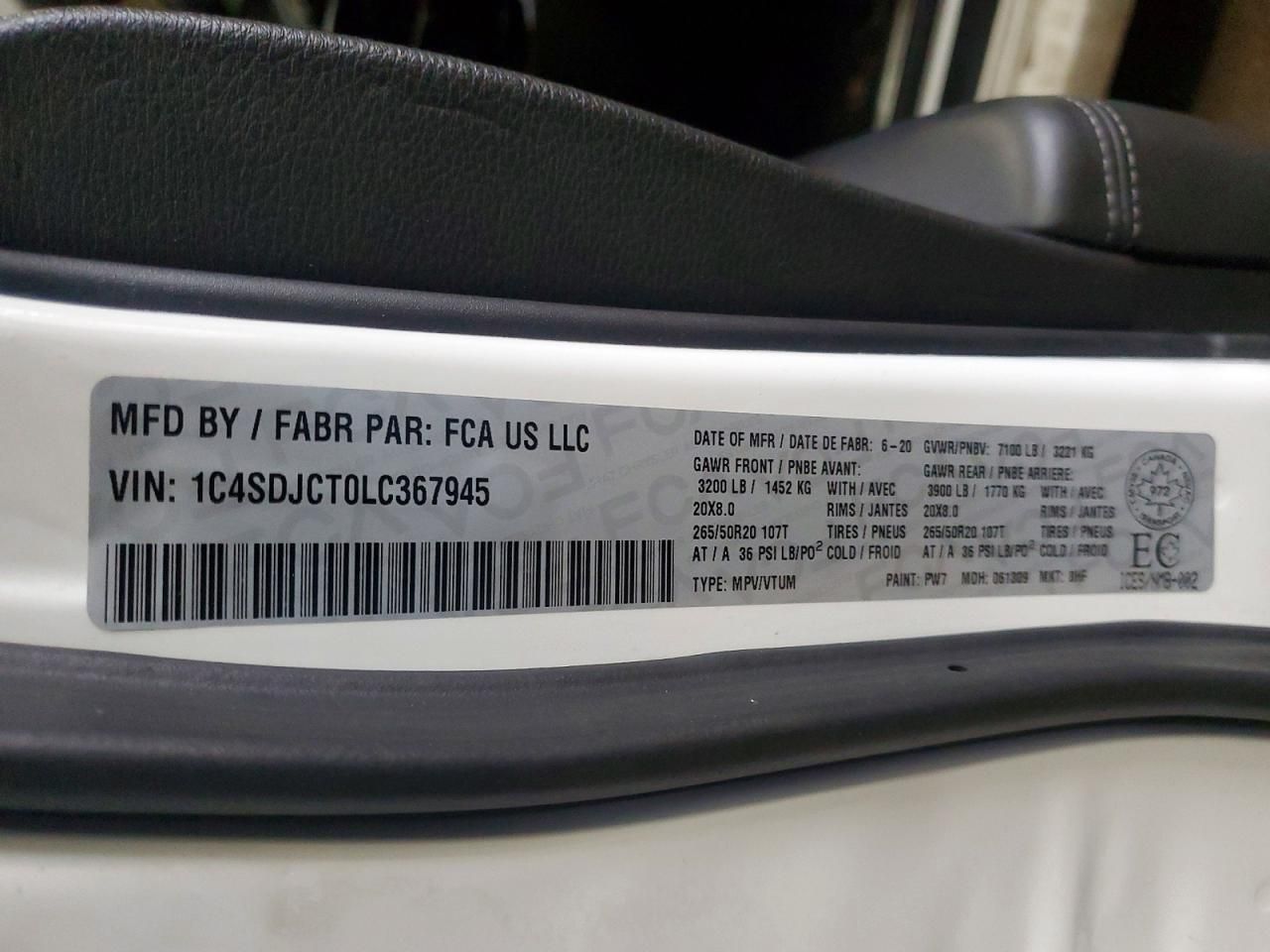 2020 Dodge Durango R/T