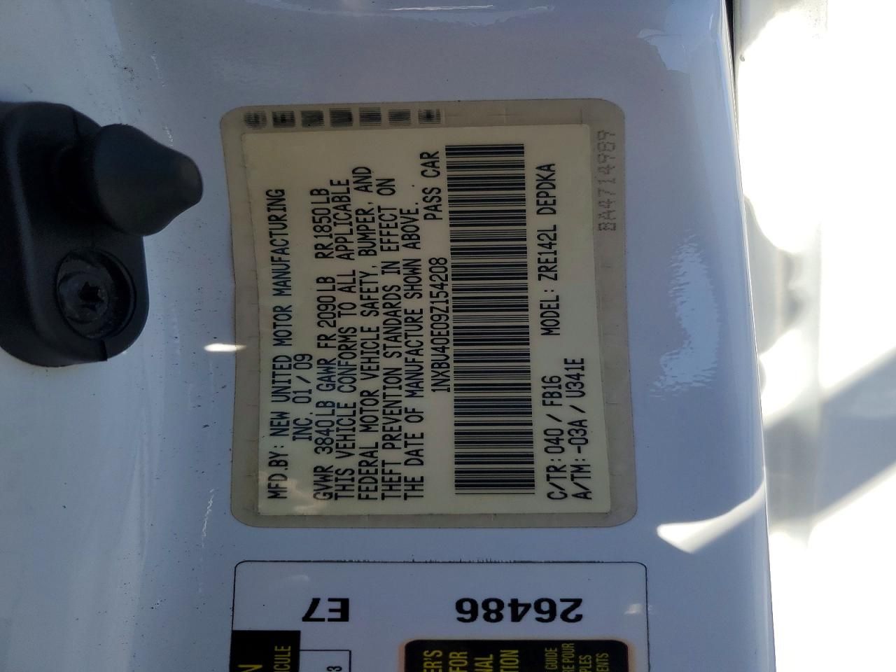 2009 Toyota Corolla Base